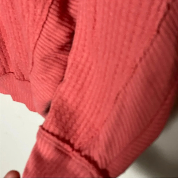 We the Free Santa Clara Pink Thermal Top Size Medium - Picture 4 of 6